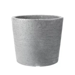 40cm Varese Low Planter Alpine Grey