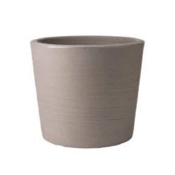 40cm Varese Low Planter Dark Brown