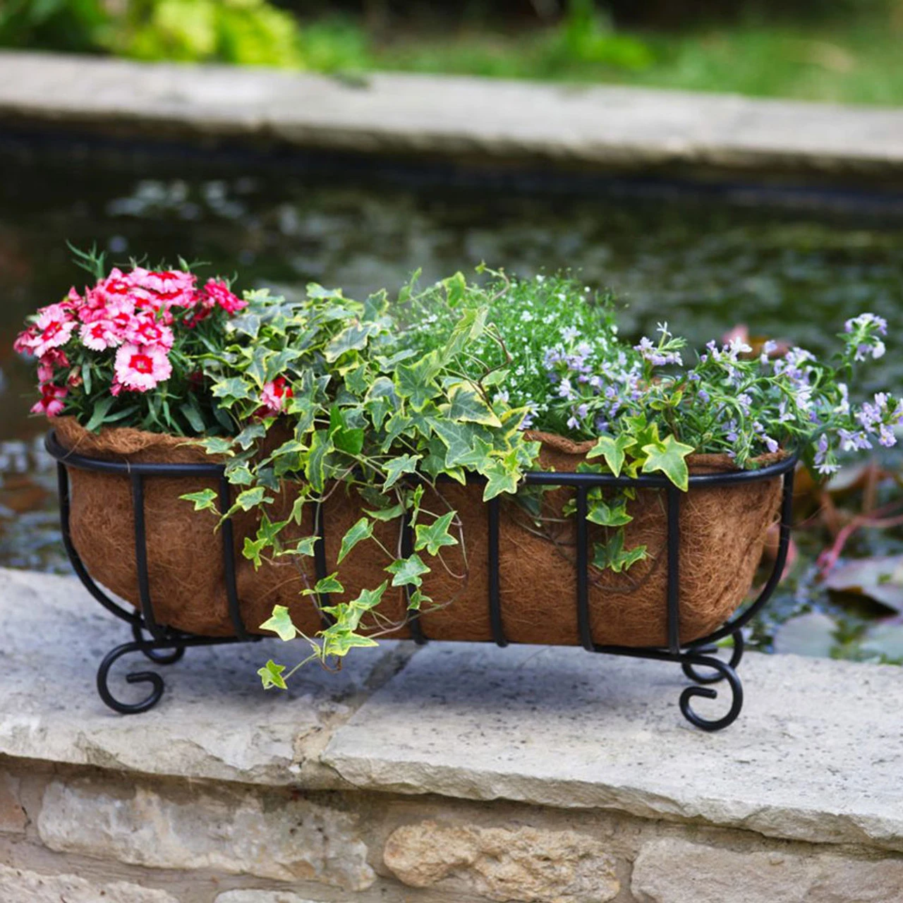 24" Forge Patio Planter - Image 2