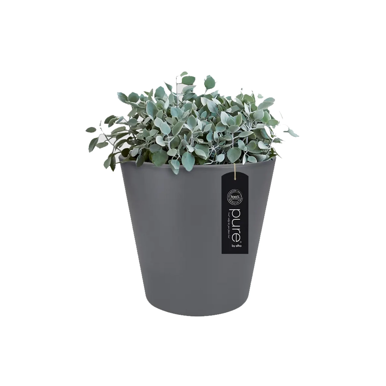 Elho® Pure Straight Round 50cm - Anthracite - Image 2